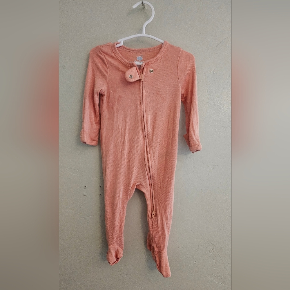 Cloud Island Coral Kids Footie One Piece